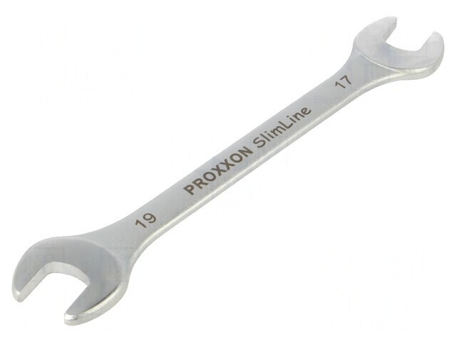 Cheie Plată 17mm și 19mm SlimLine Oțel Crom-Vanadium