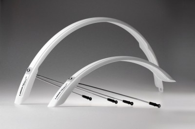 Set 2 aparatori roti biciclete, Simpla URBAN SDS 46mm 28&amp;quot;, culoare alb Cod:B291 foto