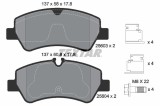 TEXTAR 2560301 Q+ set placute frana,frana disc