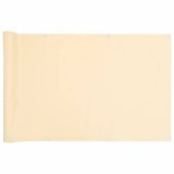 Cumpara ieftin Paravan de balcon, crem, 1000x120 cm, PVC