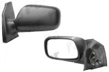 Oglinda exterioara Toyota Corolla (E12) 01.2002-12.2003 Partea Stanga Crom Convex manuala Fara Incalzire, carcasa neagra cu primer