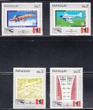 A12 S5 6 - Timbre foarte vechi - Paraguay - aviatie - Berlin 1987, Nestampilat