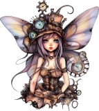 Sticker decorativ, Zana, Maro, 66 cm, 1279STK