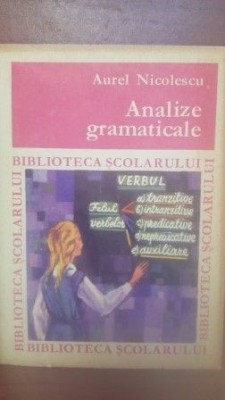 Analize gramaticale Aurel Nicolescu foto