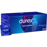 Prezervative Durex Natural, regular fit, 56 mm, 1 cutie x 144 buc