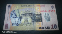 ROMANIA 10 lei 2005 polymer foto