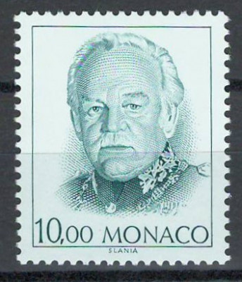 Monaco 1991 Mi 2050 MNH - Printul Rainier III foto