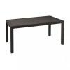 Curver Masa de gradina Melody Plastic Rezistenta Intemperii Deschidere Umbrela 160.5x94.5x74.5cm
