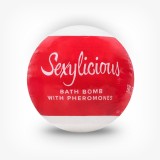 Bila efervescenta de baie cu feromoni, Sexylicious Obsessive, 100 gr