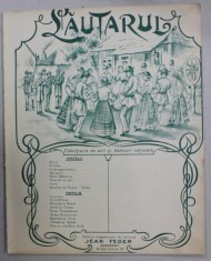 LAUTARUL , COLECTIUNE DE ARII SI DANSURI NATIONALE , CAIETUL I , CCA. 1900, PARTITURA foto