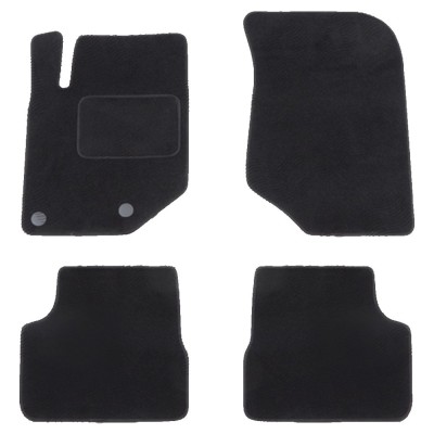 Set covorase auto mocheta Velor PEUGEOT 2008/e-2008, 11.2019-01.2024, negru, foto
