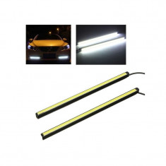 Lumini de zi LED DRL COB (lumina alba )