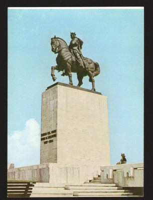 CPIB 19737 CARTE POSTALA - VASLUI. STATUIA LUI STEFAN CEL MARE foto