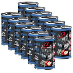 Alpha Spirit Dog Wet - An?oa ?i mar ro?u 12 x 400 g foto