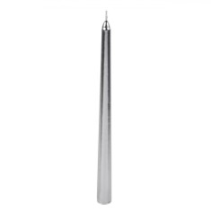 Lum&acirc;nare Parafină, Lumanari pentru Sfeanic, Argintiu Metalizat, 25cm