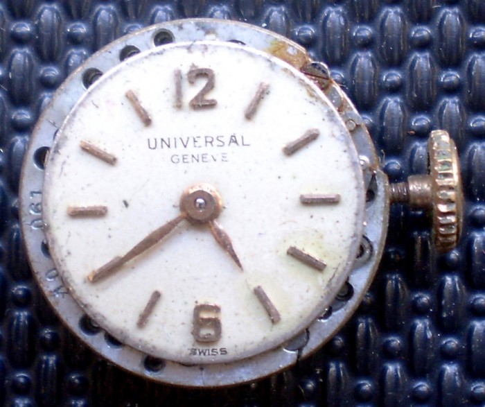 K.506 MECANISM CEAS MECANIC DE DAMA UNIVERSAL GENEVE 106U 17 JEWELS SWISS