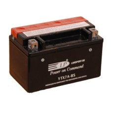 Baterie moto 12V 6Ah (YTX7A-BS) AGM fara mentenanta (sigilata)