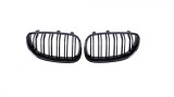 Cumpara ieftin Grile Duble Negru Lucios M Design BMW E60 E61 Set 2 Bucati