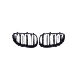 Set 2 grile duble, negru lucios, M Design pentru BMW E60