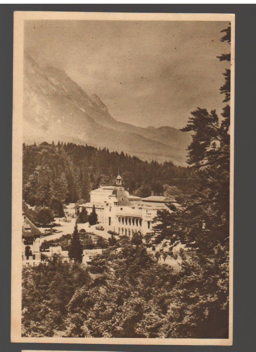 CPIB 21275 CARTE POSTALA - SINAIA. VEDERE DIN PARC, LIBRARIA NOASTRA, RPR