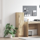 vidaXL Sideboard din Stejar Sonoma Stejar Sonoma