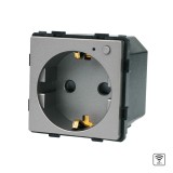 Priza inteligenta Wi‑Fi Luxion cu monitorizare consum, gri, modul
