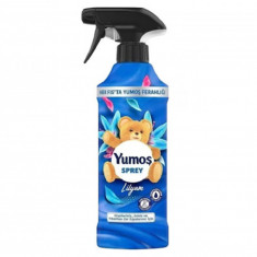 Spray odorizant pentru haine, mobilier si tapiterie, Yumos Flori de crin, 450 ml