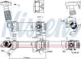 Radiator recirculare gaze de esapament BMW 1, 3, 3 Compact, 5, 6, 7, X3, X5, X6 Motor 118 d, 120 d, 2.0 d, 3.0 3.0d, 3.0 d, 3.0 sd, 318 d, 318 td,