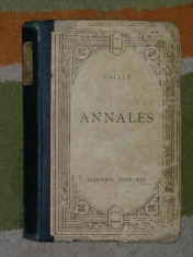 Annales : texte latin / Tacite Tacitus cu comentarii in franceza foto