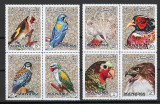 Manama 1972 Mi 1040/47 BLOCK 4x MNH - Pasari, fauna, Nestampilat