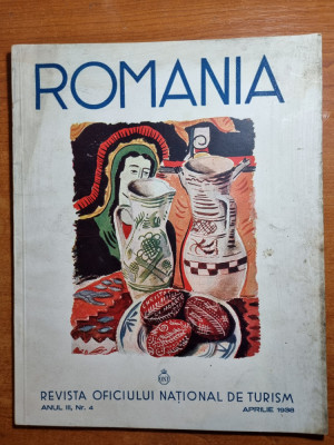 revista ROMANIA aprilie 1938-frumusetile etnografice romanesti,tinutul bihorului foto