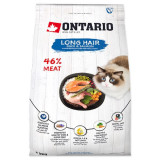 Ontario Cat Long Hair Duck &amp;amp; Salmon 2 kg