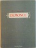 DEMONUL , POEM de M.I. LERMONTOV , EDITIA A II A REVAZUTA , 1952 * COTOR UZAT, PREZINTA SUBLINIERI , EDITIE CARTONATA