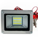 Proiector 12V led 10W cu clesti pentru camping, pescuit, rulota