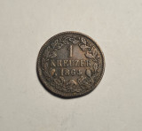 1 kreuzer 1864 Baden, Europa