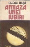 Amiaza unei iubiri Gligor Hasa Editura Dacia 1989 236 pagini Literatura Romana Carti Romana Clasica