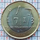 Slovenia 3 euro 2013 - Tolmin Peasant Revolt - km 108 - A030, Europa