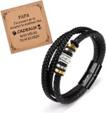 Cumpara ieftin Bratara Barbateasca, Model Retro, Cu Prindere Magnetica si Otel - CN
