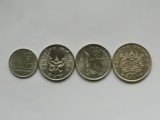 LOT 4 Monede Thailanda 1 Baht, Colectie Numismatica, Monede Straine Diverse