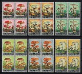 San Marino 1967: Ciuperci - Serie Completa in Blocuri MNH. Timbre Straine de Colectie