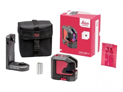 Nivela Laser cu linii in cruce, Lino L2-S - Alkaline - TWIST250 - Leica-848435 foto