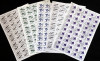 Korea 1990 Fishes, full sheets of 50, used V.005, Stampilat