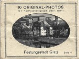 NI539 10 Original-Photos von Heimatphotograph Marx, Glatz, Festungsstadt Glatz, serie 4, perioada interbelică, album foto