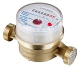 Schl&ouml;sser Contor de apă, contor de etaj cu jet unic, pentru apă caldă, 3/4", 110 mm, incl. taxă de verificare