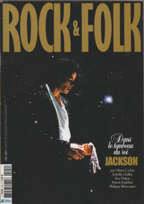 Revista Rock &amp;amp; Folk - Numar special Michael Jackson + 1 poster (lb. franceza) foto