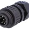 Conector circular IP67, 7 pini