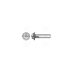 Surub M3, otel inoxidabil A2, 12mm, cap buton, BOSSARD, M3X12/BN5952