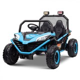 Cumpara ieftin UTV electric pentru 2 copii Kinderauto Dune-Buggy 300W 24V, cu roti MOI, culoare Albastru
