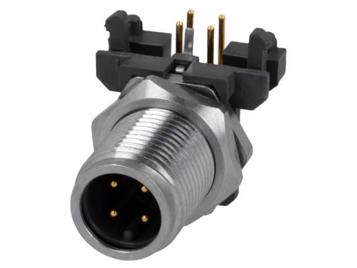 Conector M12 tată 4-PIN cod A
