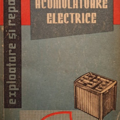 G. Clondescu - Acumulatoare electrice (editia 1963)